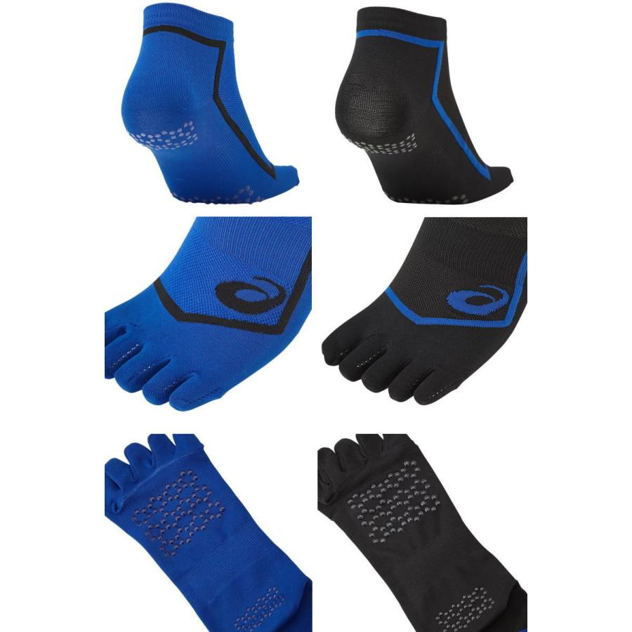 ASICS（アシックス） ソックス ランニング メンズ 靴下 2足組 アンクル
