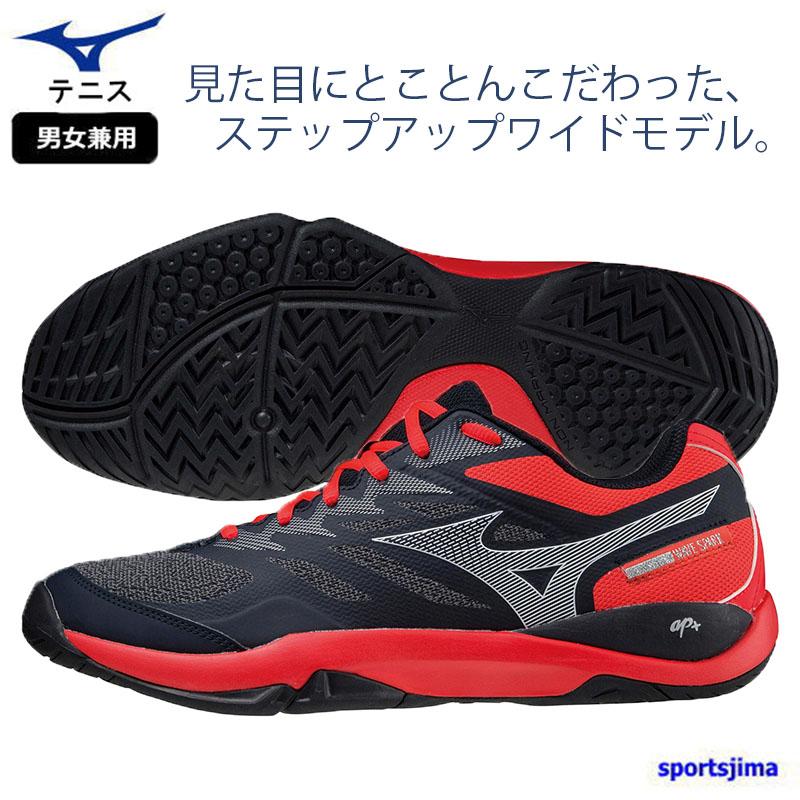 MIZUNO（ミズノ） テニスシューズ ワイド ウエーブスパーク WIDE AC