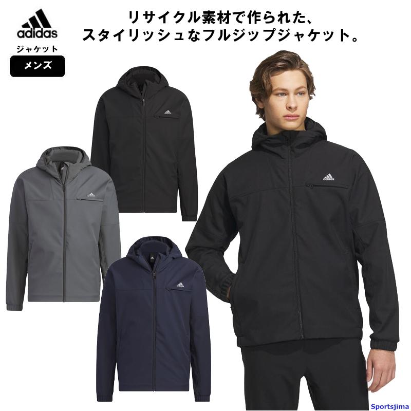 アディダス　メンズ　ウィンドブレーカー　IEH98 ブラック　Ｌ adidas アディダス ジャケット メンズ アウター ウインド