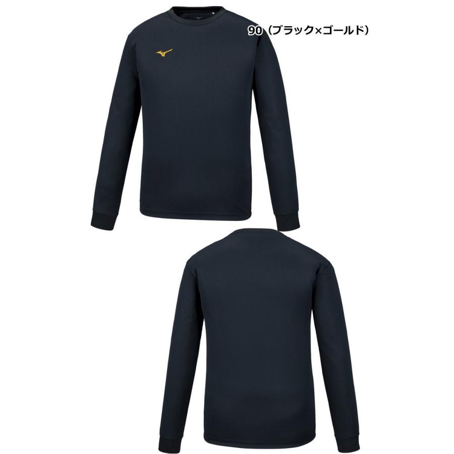 ミズノ Tシャツ 長袖 トレーニングウェア 32MA1195 吸汗速乾 ドライ 丸首 男女兼用 ランニング MIZUNO スポーツウェア ゆうパケット対応｜sportsjima｜07