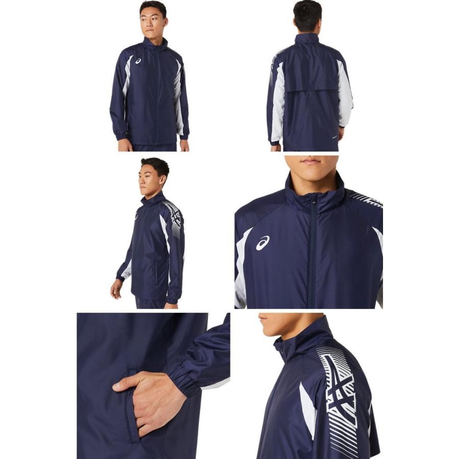 ASICS アシックス ウインドブレーカー 上下 メンズ トレーニング ASICS アシックス ウインドブレーカー 上下 メンズ トレーニング