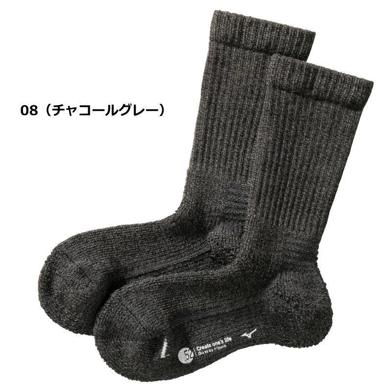 ミズノ ソックス レディース ブレスサーモ 靴下 日本製 B2JX9703