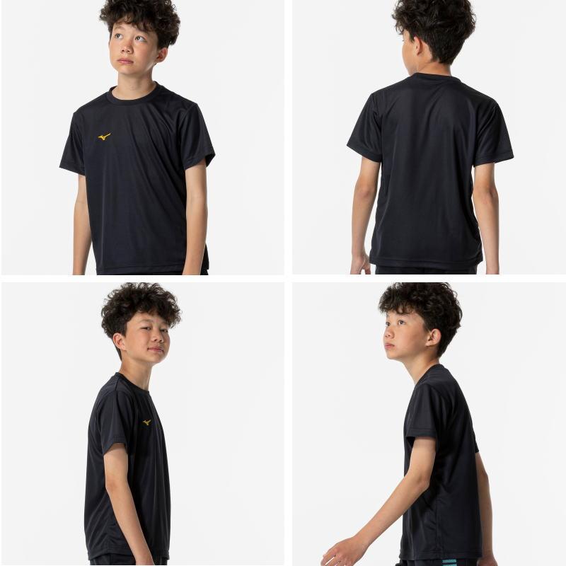 ミズノ Tシャツ 半袖 ジュニア トレーニングウェア 子ども用 32MA1490 吸汗速乾 UVカット ドライ 丸首 ランニング MIZUNO スポーツウェア ゆうパケット対応｜sportsjima｜10