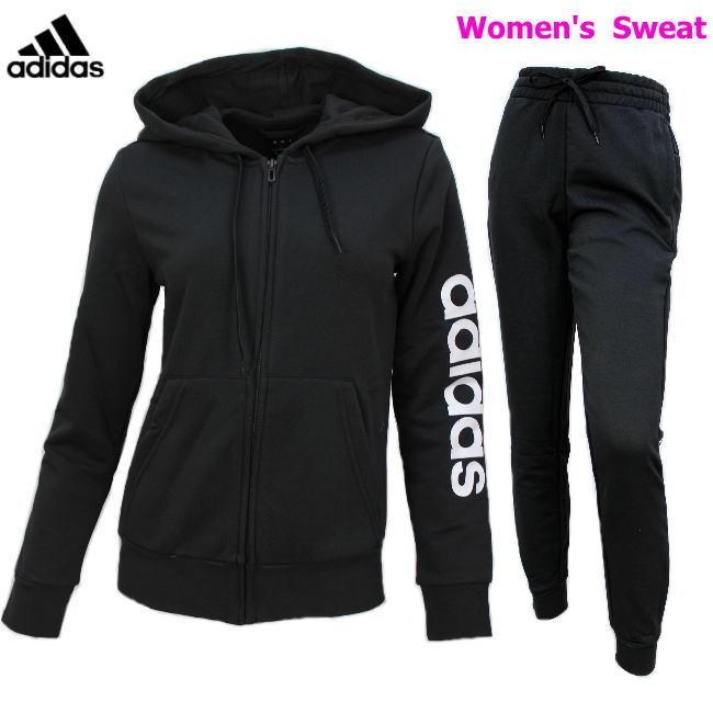 adidas（アディダス） スウェット 上下 レディース トレーニングウェア
