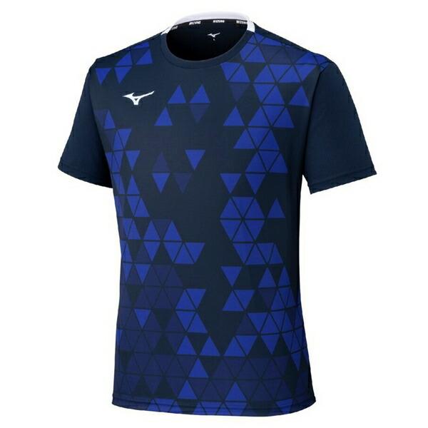 試合用テニスウェア MIZUNO（ミズノ） ゲームシャツ ユニホーム 半袖 上 テニス