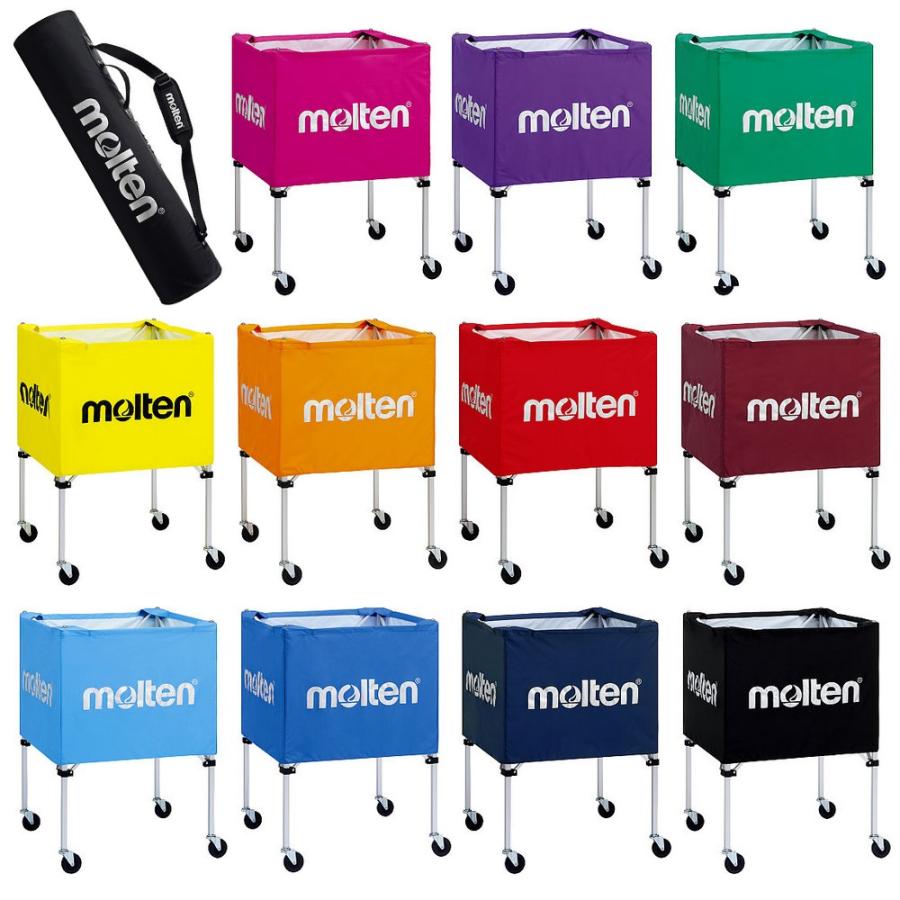 値引きする Molten キャリーケース付き 折りたたみ式 屋外用 中 ボールカゴ モルテン 屋外用ボールカゴ ボールケース B モルテン 設備 備品 Postetelecom Gouv Cg