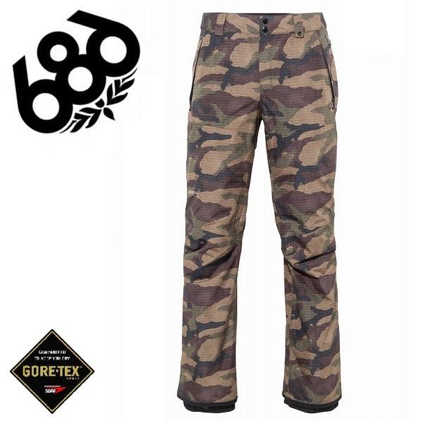 686 スノーボードウェア GORE-TEX Core Pants　Dark　Camo　メンズ 20/21 シックスエイトシックス ロクハチロク　ゴアテックス｜sportskym