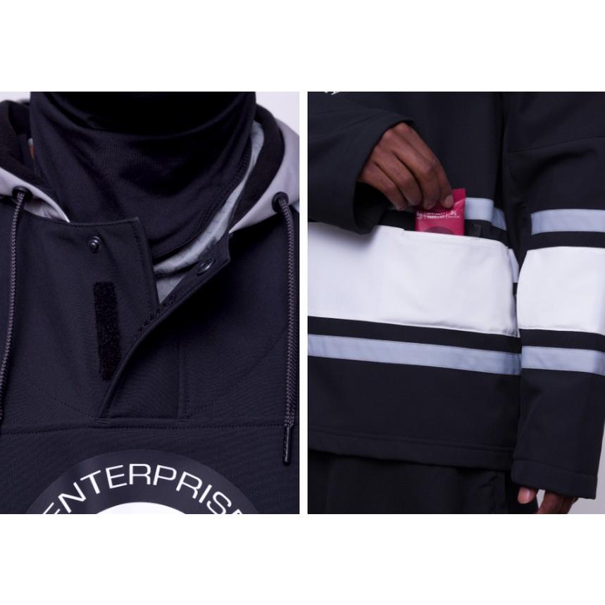 686 スノーボードウェア WATERPROOF SLAPSHOT HOODY Black 686 スノーボードウェア WATERPROOF SLAPSHOT HOODY Black