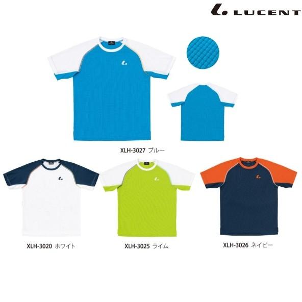 Lucent ルーセント 半袖ゲームシャツ Tシャツ 襟なし テニス ソフトテニス ウェア Xlh302 Sportsheart スポーツハート 通販 Yahoo ショッピング