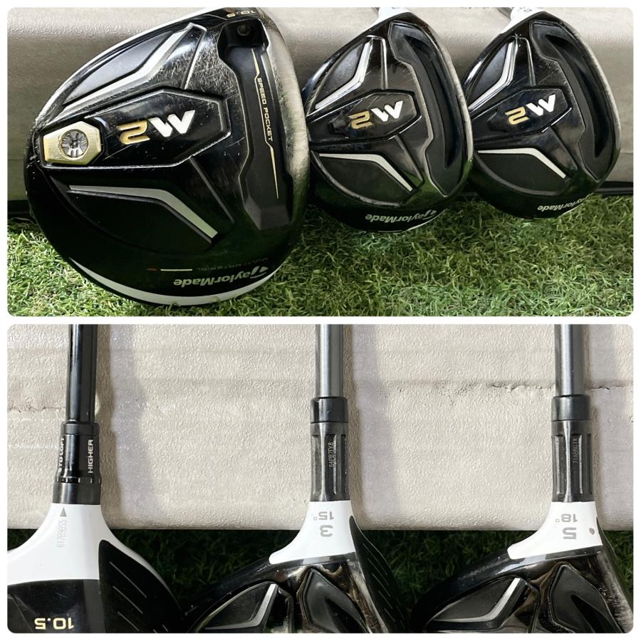 【貴重レフティ】テーラーメイド M2 ゴルフクラブセット S メンズ 左 11本 貴重レフティ】テーラーメイド BURNER ゴルフクラブセット