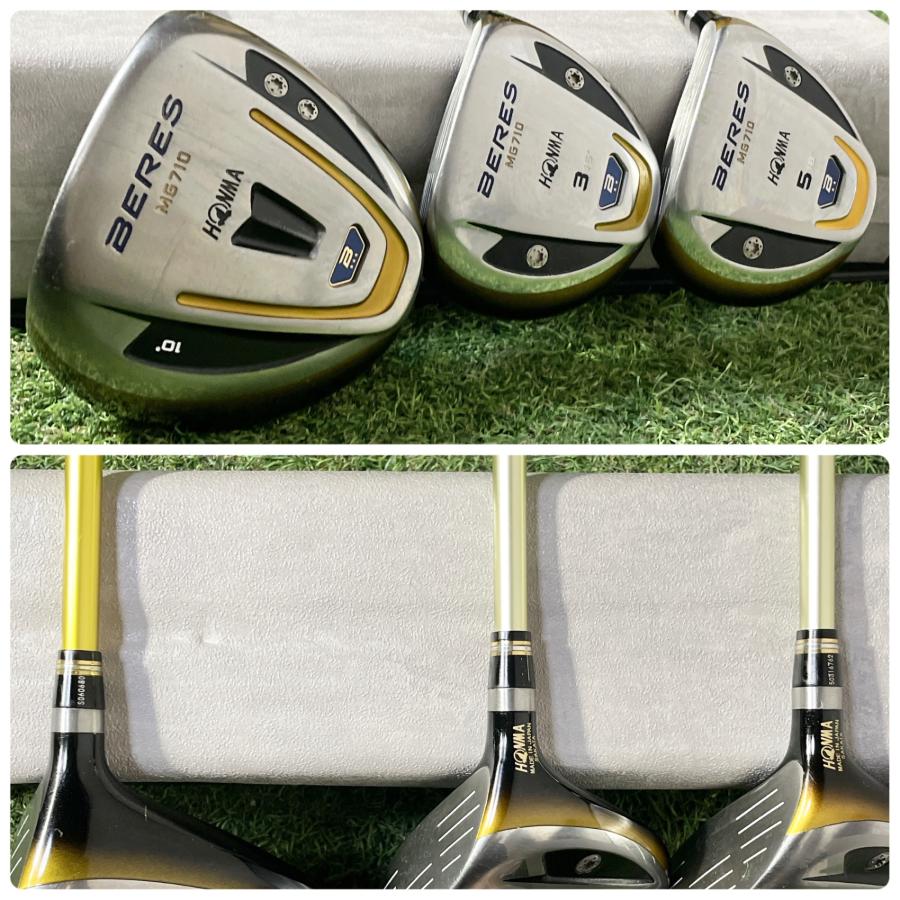 ホンマ ベレス MG710 MG700 ゴルフクラブセット R 11本 2S 右 ホンマ ベレス MG710 MG700 ゴルフクラブセット R 11本 2S 右 - メルカリ