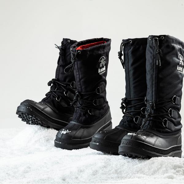 カミック カナック 26cm メンズ 男性用 ブラック 黒 深雪 防寒 カミック カナック 26cm メンズ 男性用 ブラック 黒 深雪 防寒