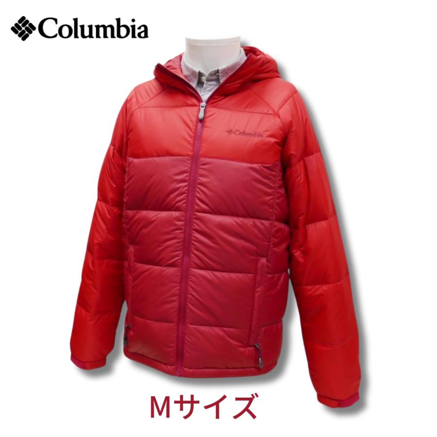 Columbia コロンビア メンズ RED-Mサイズ ダウンジャケット Columbia コロンビア メンズ RED-Mサイズ ダウンジャケット