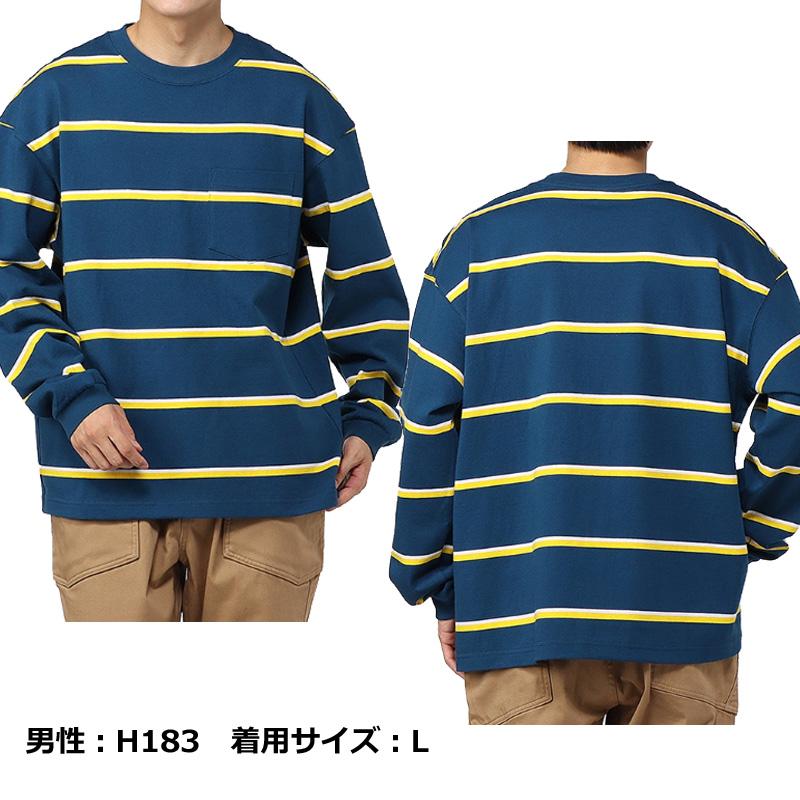 CHUMS（チャムス） SALE ヘビーウェイトボーダーロングスリーブTシャツ 