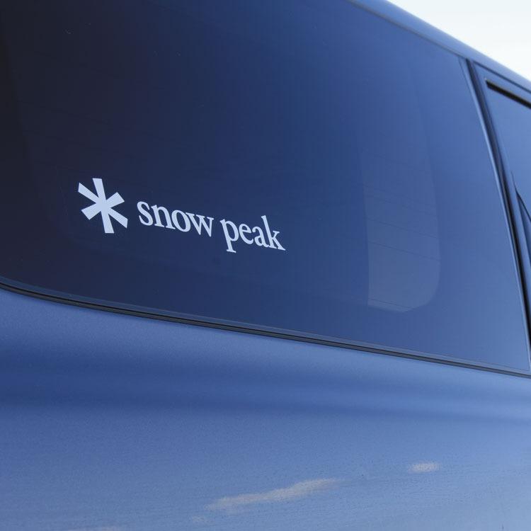 スノーピークロゴステッカーアスタリスク M SNOW PEAK ステッカー NV-007｜sportsparadise｜03