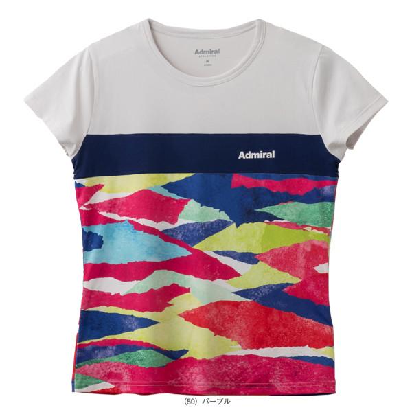 アドミラル『Admiral』 テニス・バドミントンウェア『レディース』  フロントライングラフィックTシャツ/レディース『ATLA401』｜sportsplaza｜05