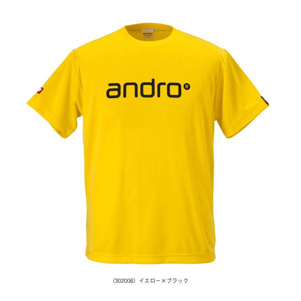 アンドロ 卓球ウェア『メンズ/ユニ』  アンドロ ナパティーシャツ IV/ANDRO NAPA T-SHIRTS IV/ユニセックス『302006/30570x』｜sportsplaza｜02