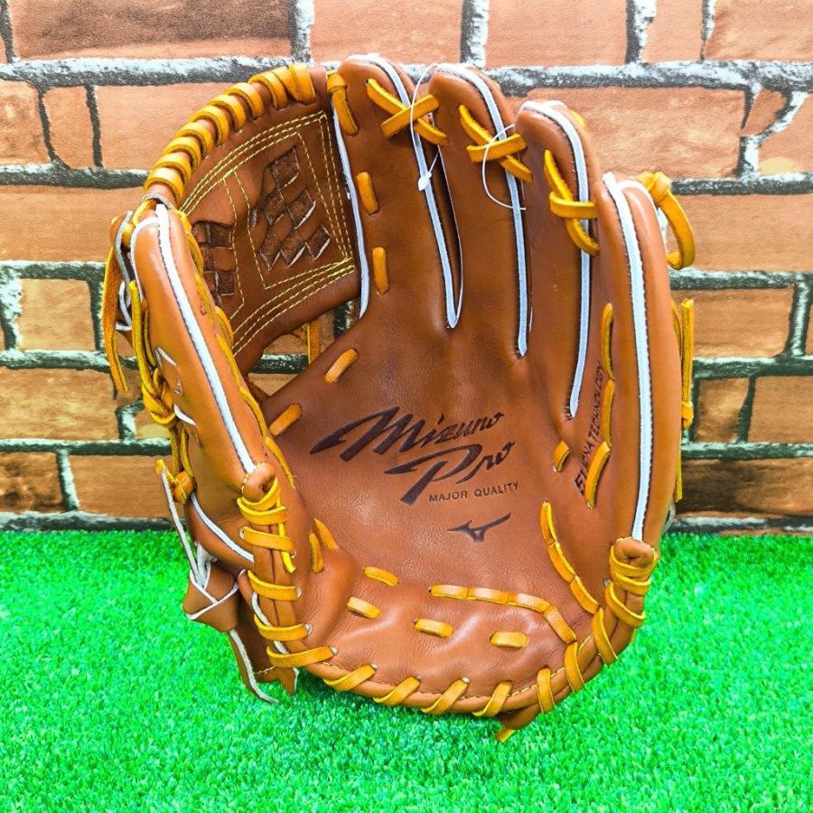 Mizuno Pro ミズノプロ 硬式グローブ 内野手 限定 チェスナッツ Mizuno Pro ミズノプロ 硬式グローブ 内野手 限定 チェスナッツ