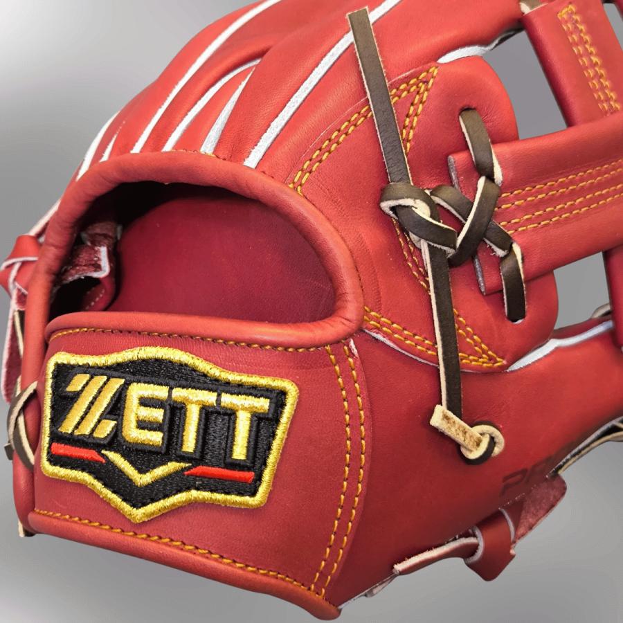 硬式グローブ プロステイタス ゼット 硬式グローブ 内野手用 吉川モデル ボルドー