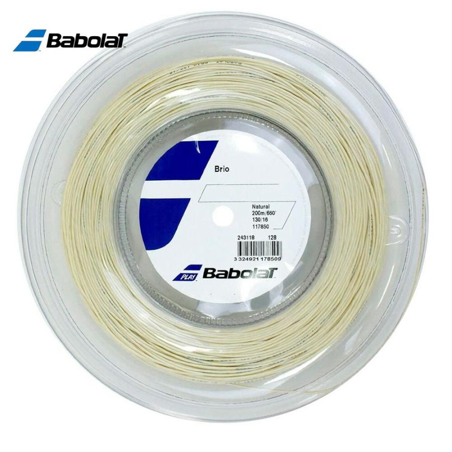 BabolaT(バボラ) 硬式テニス用ストリング ブリオ 200m（ナチュラル