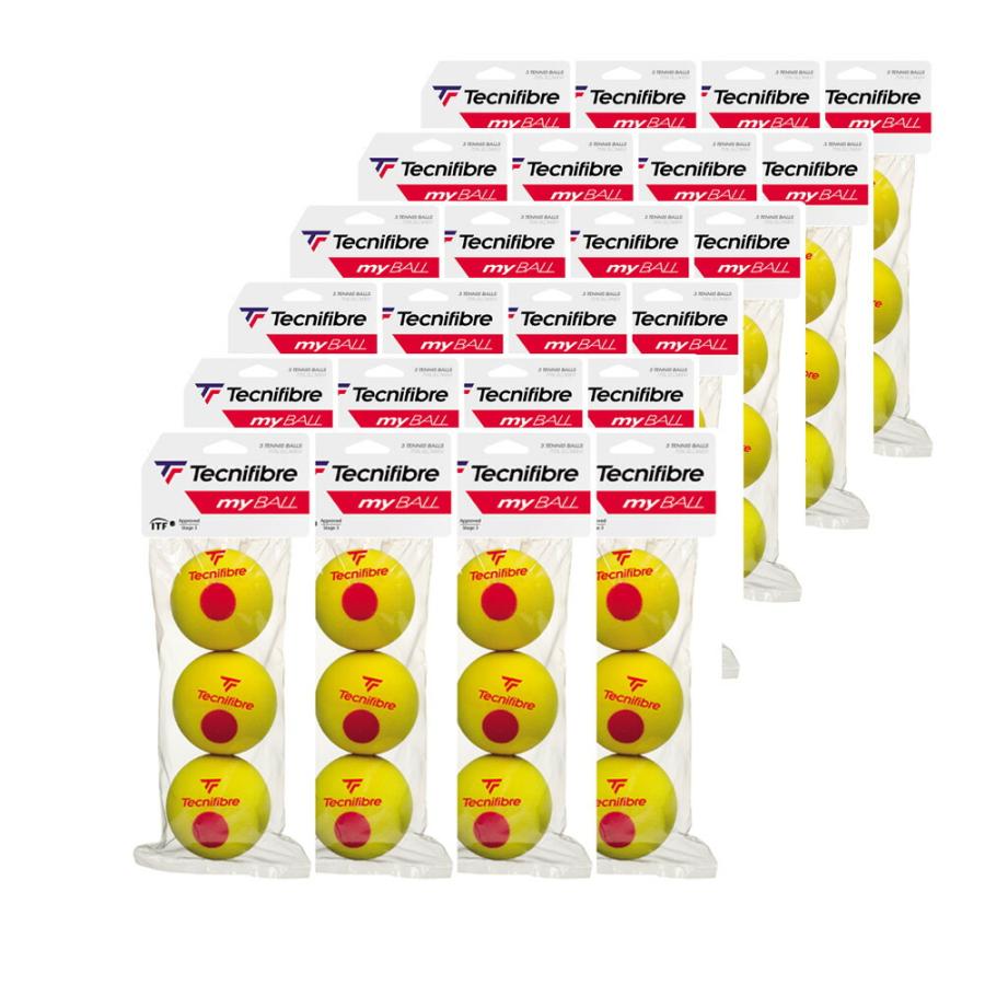 テクニファイバー Tecnifibre ジュニアテニスボール My Ball Sponge スポンジ 60球 ノンパッケージ Tbczsp1 即日出荷 代引き手数料無料