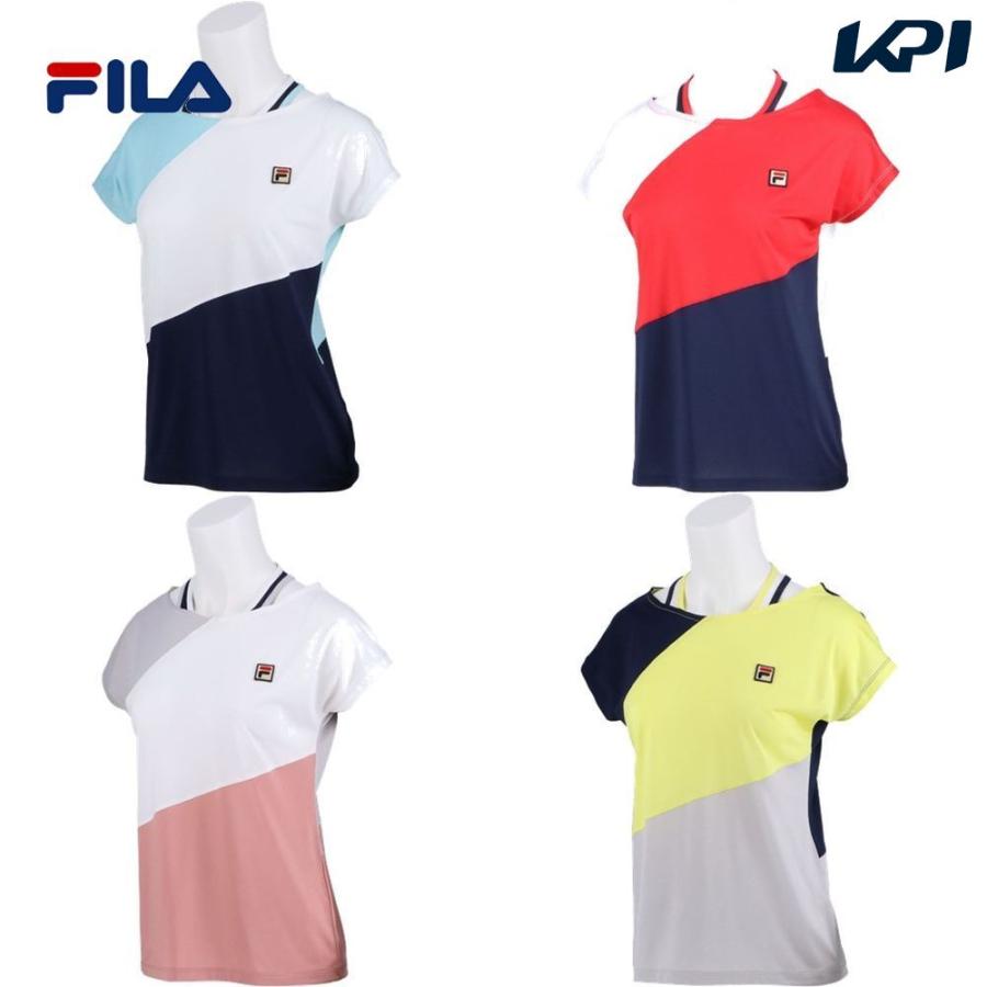 フィラ Fila テニスウェア レディース ウィメンズ ゲームシャツ Vl2150 ss 即日出荷 Vl2150 Sportsshop 通販 Yahoo ショッピング