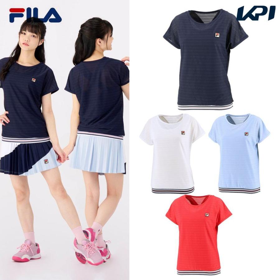 フィラ Fila テニスウェア レディース ゲームシャツ Vl2466 22ss Vl2466 Sportsshop 通販 Yahoo ショッピング