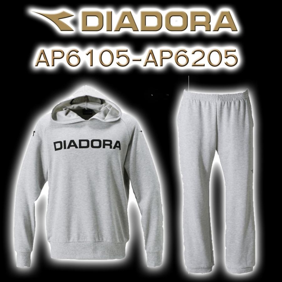 ビッグロゴがかっこいい ディアドラフード付きスウェット上下セット シルバーグレー Ap6105 Ap65 Ap6105 Ap65 Sportsuya Com 通販 Yahoo ショッピング