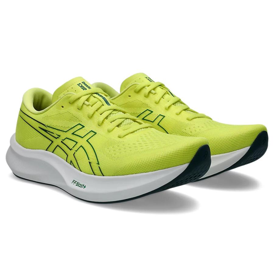 アシックス エボライドスピード 3 ワイド メンズ ランニングシューズ シトロン/ジャスパーグリーン 1011B968-750 ASICS（アシックス） エボライドスピード 3 ワイド メンズ ランニング