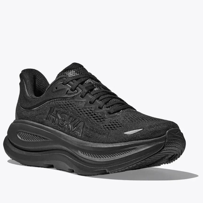 美品✨　ホカ　ボンダイ　9 スニーカー　ブラック　2025年発売　24cm 人気 HOKA ONEONE（ホカ オネオネ） ホカ ボンダイ 9 レディース ランニング