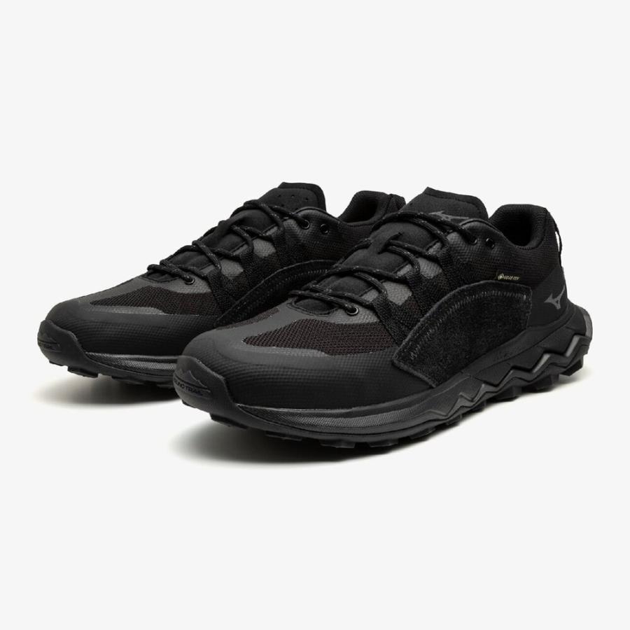MIZUNO（ミズノ） ウエーブヌー GTX メンズ ブラック ウォーキング