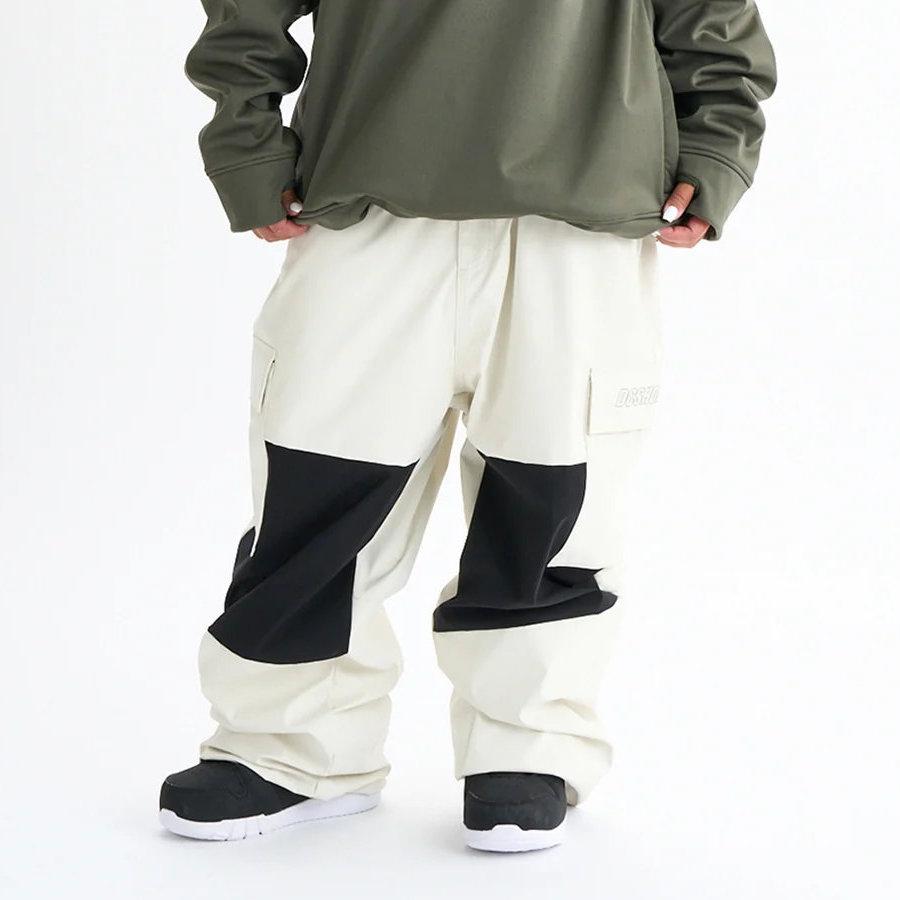 24-25 DC ディーシー シューズ スノーボードパンツ ディーシー スノーカーゴブロックパンツ ホワイト DPT243934-WHT DC SHOES（ディーシーシューズ） 24-25 DC ディーシー シューズ