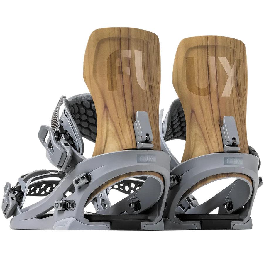23-24 フラックス XF Mサイズ WOOD FLUX ビンディング スノーボード  
