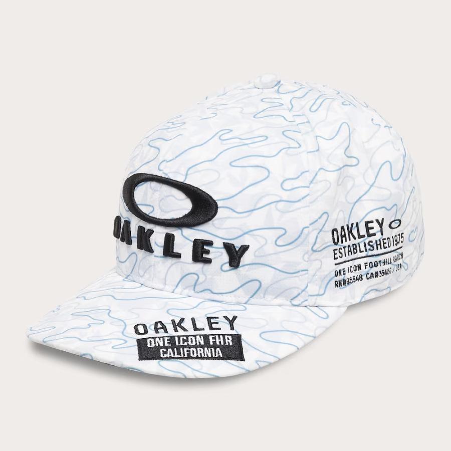 OAKLEY（オークリー） キャップ Fixed Cap 25.0 ホワイトプリント