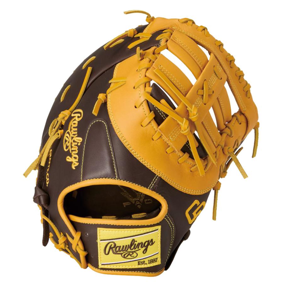 ローリングス 軟式 ハイパーテック 右投げファーストミット GR5HTMM53 Rawlings（ローリングス） 一般軟式 ファーストミット ハイパーテック