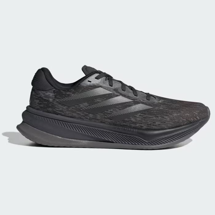 アディダス スーパーノヴァ コンフォートグライド ランニングシューズ メンズ カーボン/コアブラック 25.5-27.5cm IH2509 adidas（アディダス） スーパーノヴァ コンフォートグライド