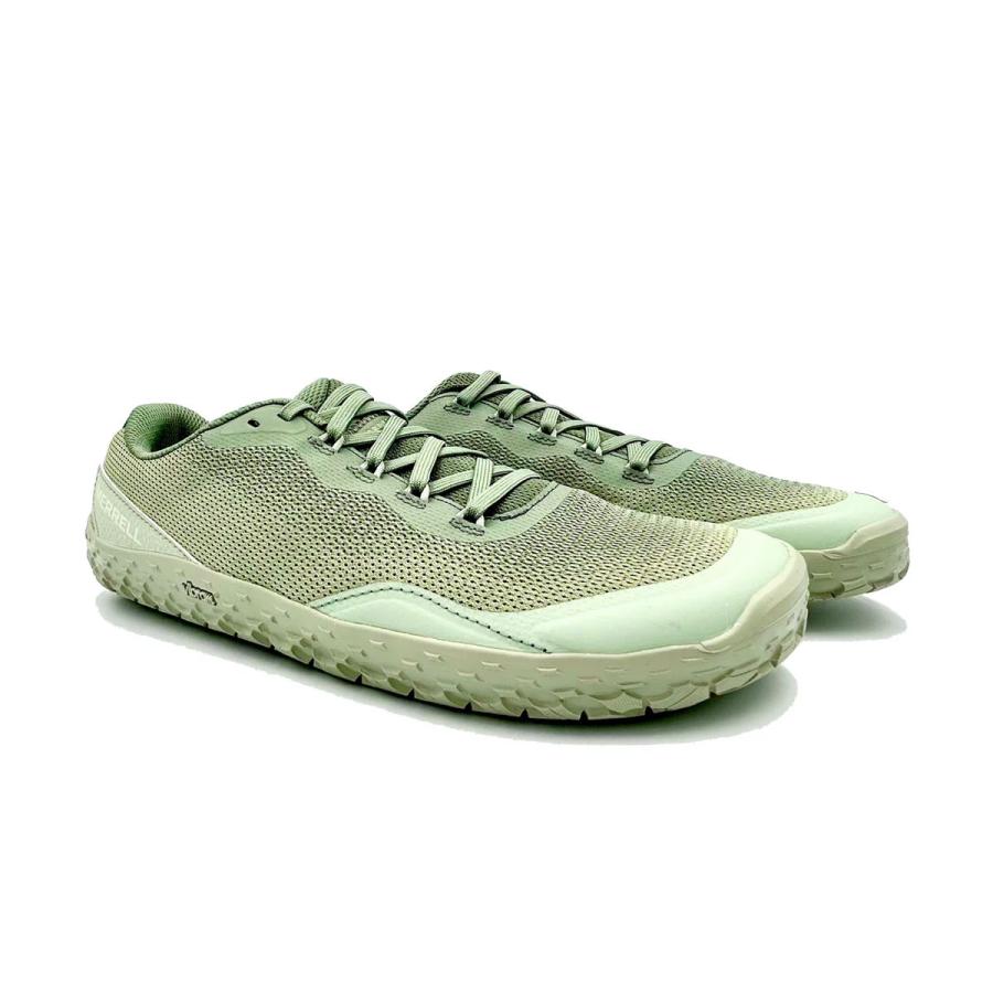 MERRELLベアフットハイキングシューズ オリーブグリーン MERRELL（メレル） 在庫限り 25.0cm ベイパーグローブ 7 メンズ
