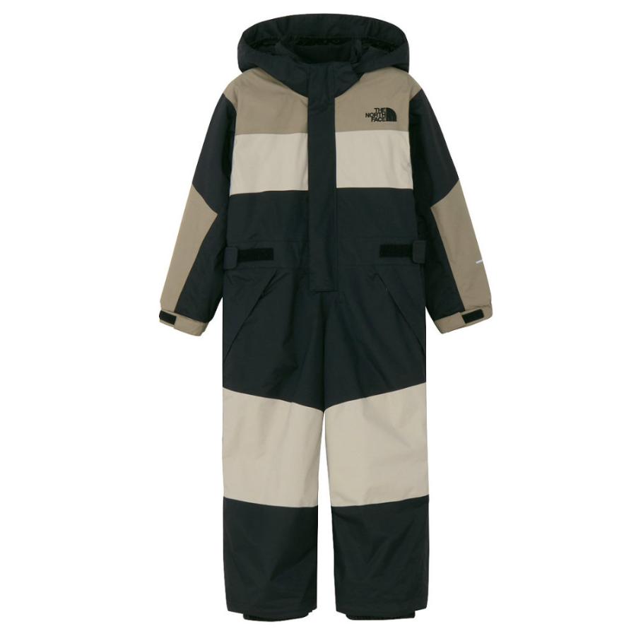 ザ・ノース・フェイス ウォータープルーフワンピース キッズ スキーウェア ブラック NST62508-K THE NORTH FACE（ザ ノースフェイス） ウォータープルーフワンピース