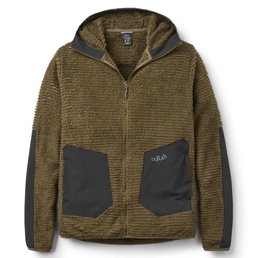 Rab ラブ ミッドレイヤー メンズ バックストーンフーディー アウトドア ウェア QFG46-OAK Rab（ラブ） ミッドレイヤー メンズ バックストーンフーディー