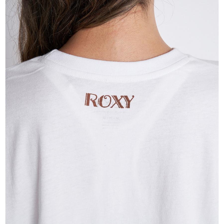 ROXY ロキシー Tシャツ レディース 半袖 クロップドTシャツ SUNNY DAYS AHEAD RST221103-WHT｜sportsx｜04