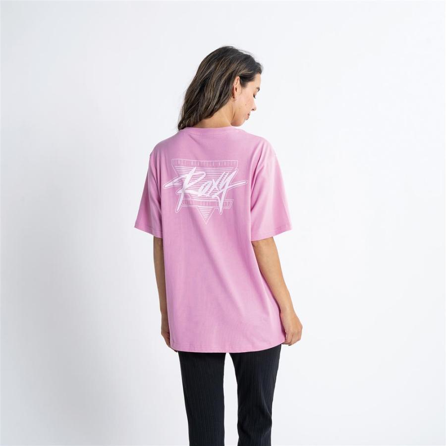 ROXY ロキシー Tシャツ 半袖 レディース バックプリント SURF CLUB S/S RST231097-PNK｜sportsx｜04