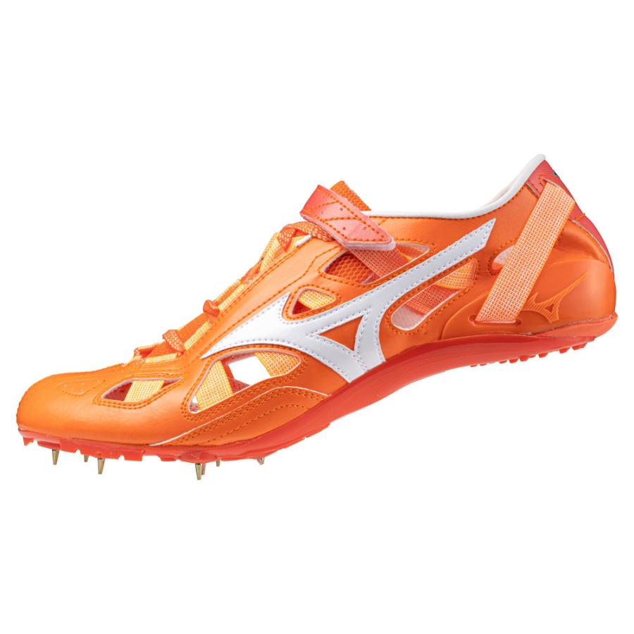 MIZUNO ミズノ クロノインクス 9 陸上 スパイク 短距離 オレンジ MIZUNO ミズノ クロノインクス 9 陸上 スパイク 短距離 オレンジ