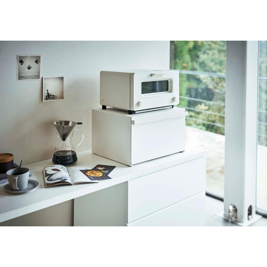パンケース 山崎実業 TOWER タワー ブレッドケース ホワイトブレッド