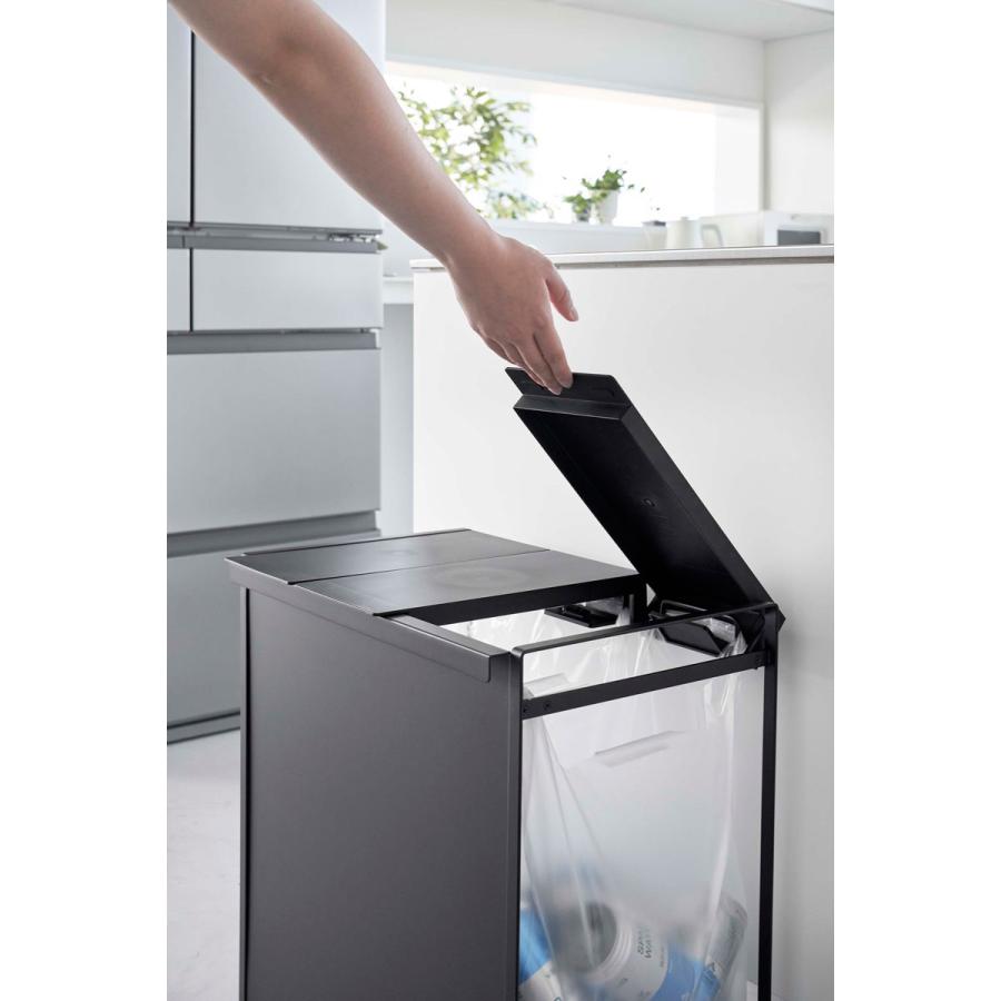 tower 分別ゴミ箱 山崎実業 TOWER タワー 蓋付き目隠し分別ダスト