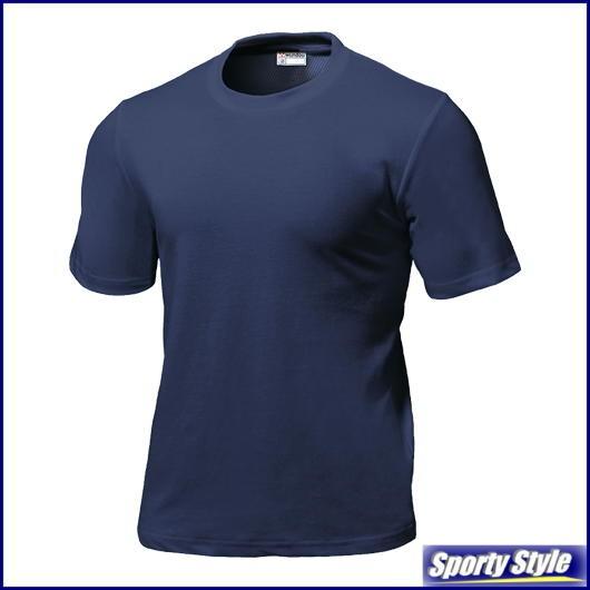 スクールTシャツ半袖黒紺 大人用 体操着 体育着 作業着 厚手丸首