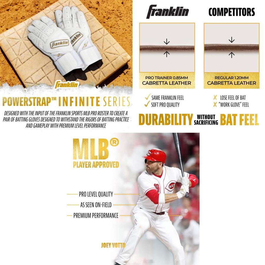 フランクリン Franklin ベースボール 野球 バッティング手袋 フランクリン Franklin ベースボール 野球 バッティング手袋