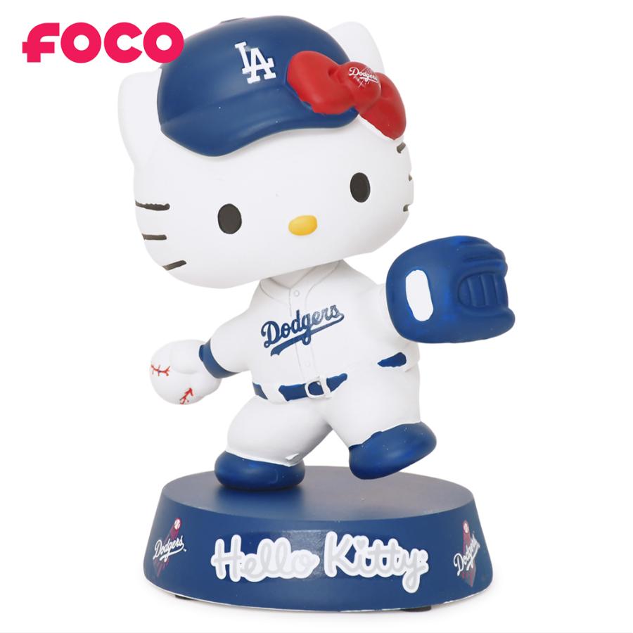 訳あり　ハローキティ　ボブルヘッド　ドジャース　ロサンゼルス　来場者限定　新品 並行輸入品】ハローキティ × ドジャース コラボ ボブルヘッド 5,000個