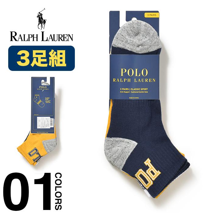 ラルフローレン 靴下 メンズ 3足セット 3足組 Polo Ralph Lauren ポロ ソックス スポーツ ショートソックス アンクル ポニー 刺繍 ロゴ おしゃれ ブランド Acc Pl 4381pk スポットチェックヤフー店 通販 Yahoo ショッピング