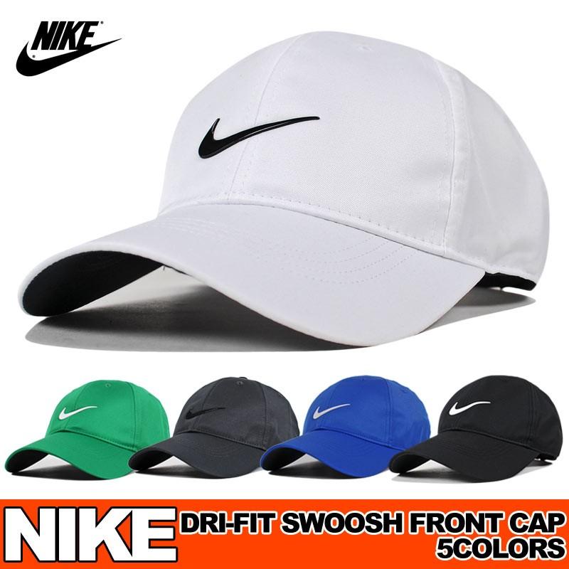 ナイキ ロー キャップ 帽子 メンズ レディース ユニセックス NIKE CAP ナイロンキャップ スウォッシュ ロゴ 黒 白 ゴルフ