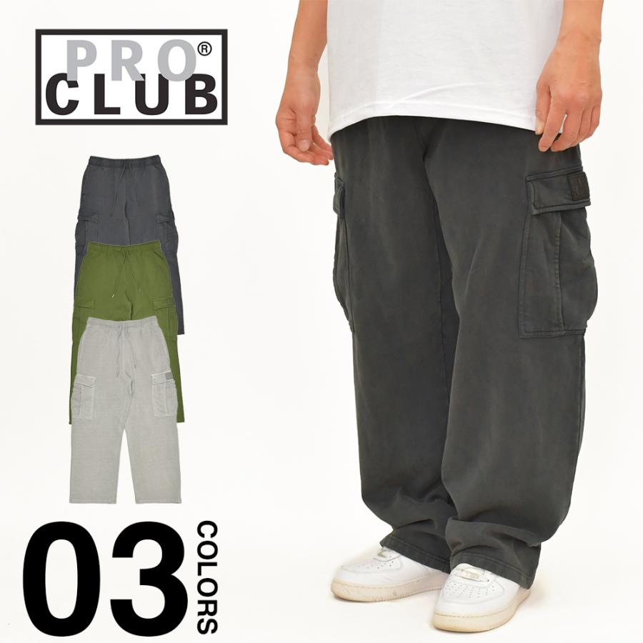 PRO CLUB（プロクラブ） スウェット カーゴパンツ メンズ レディース